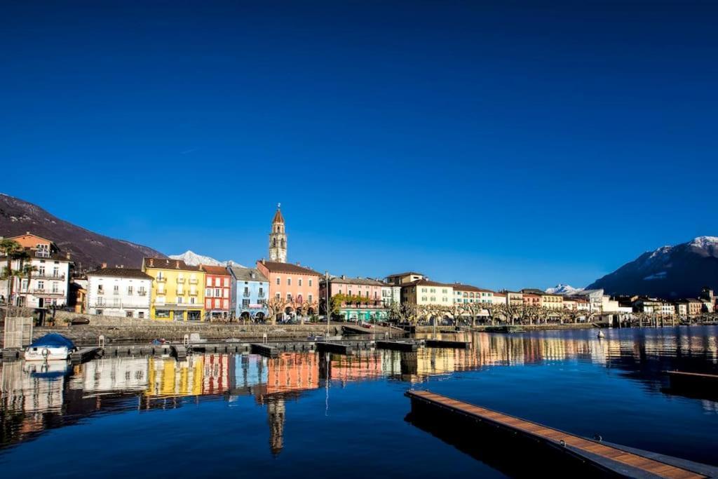 Apartmán Ascona: Residenza Sabrina,App 2.5 Locali E Piscina Exteriér fotografie