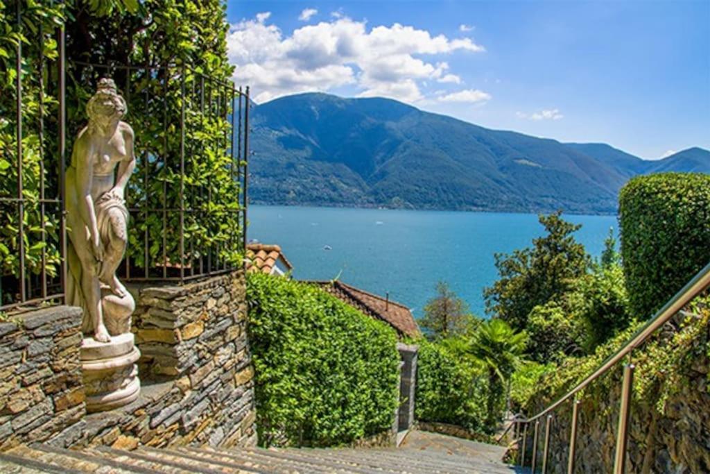 Apartmán Ascona: Residenza Sabrina,App 2.5 Locali E Piscina Exteriér fotografie