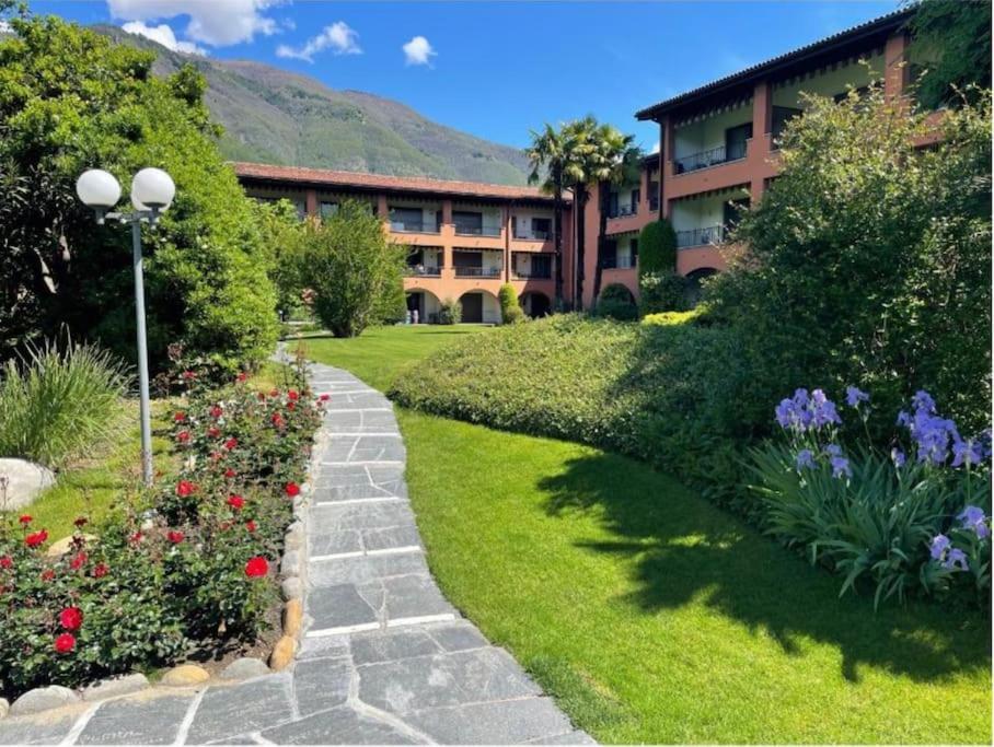 Apartmán Ascona: Residenza Sabrina,App 2.5 Locali E Piscina Exteriér fotografie